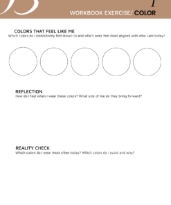 MY SIGNATURE LOOK Workbook – Obrázok 5