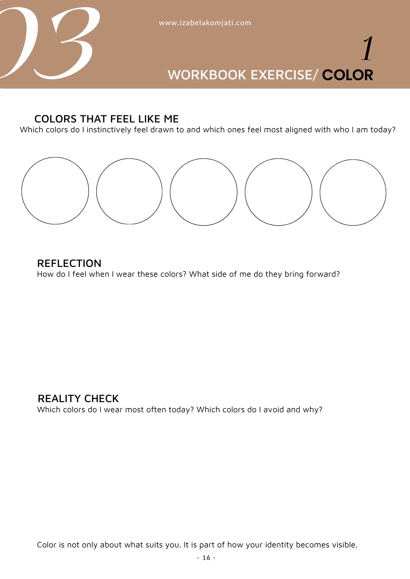 MY SIGNATURE LOOK Workbook – Obrázok 5