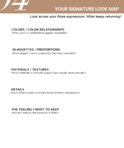 MY SIGNATURE LOOK Workbook – Obrázok 6