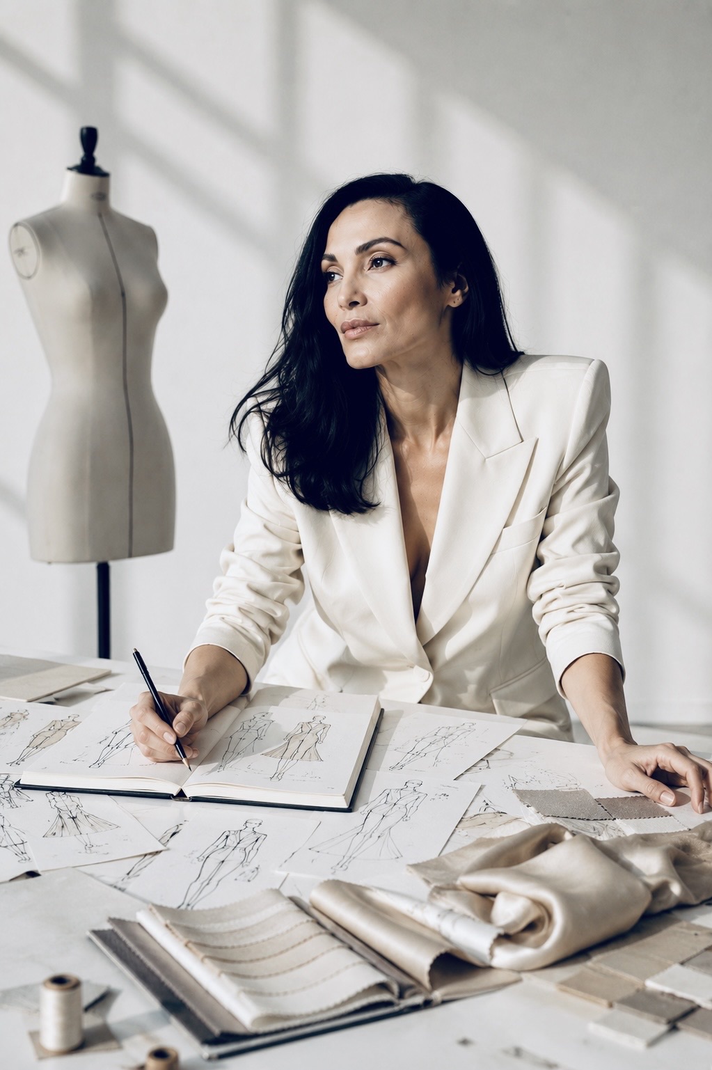 Fashion Identity System design process by Izabela Komjati
